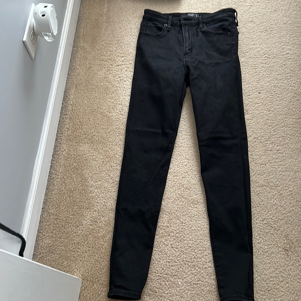 Black high rise jeans!